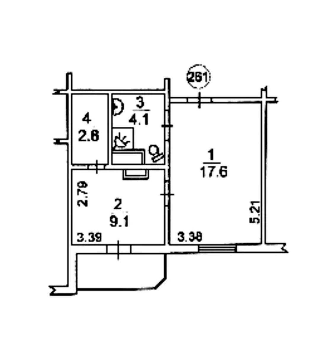 1k apartment vul. Yulia Zdanovska 36А618029
