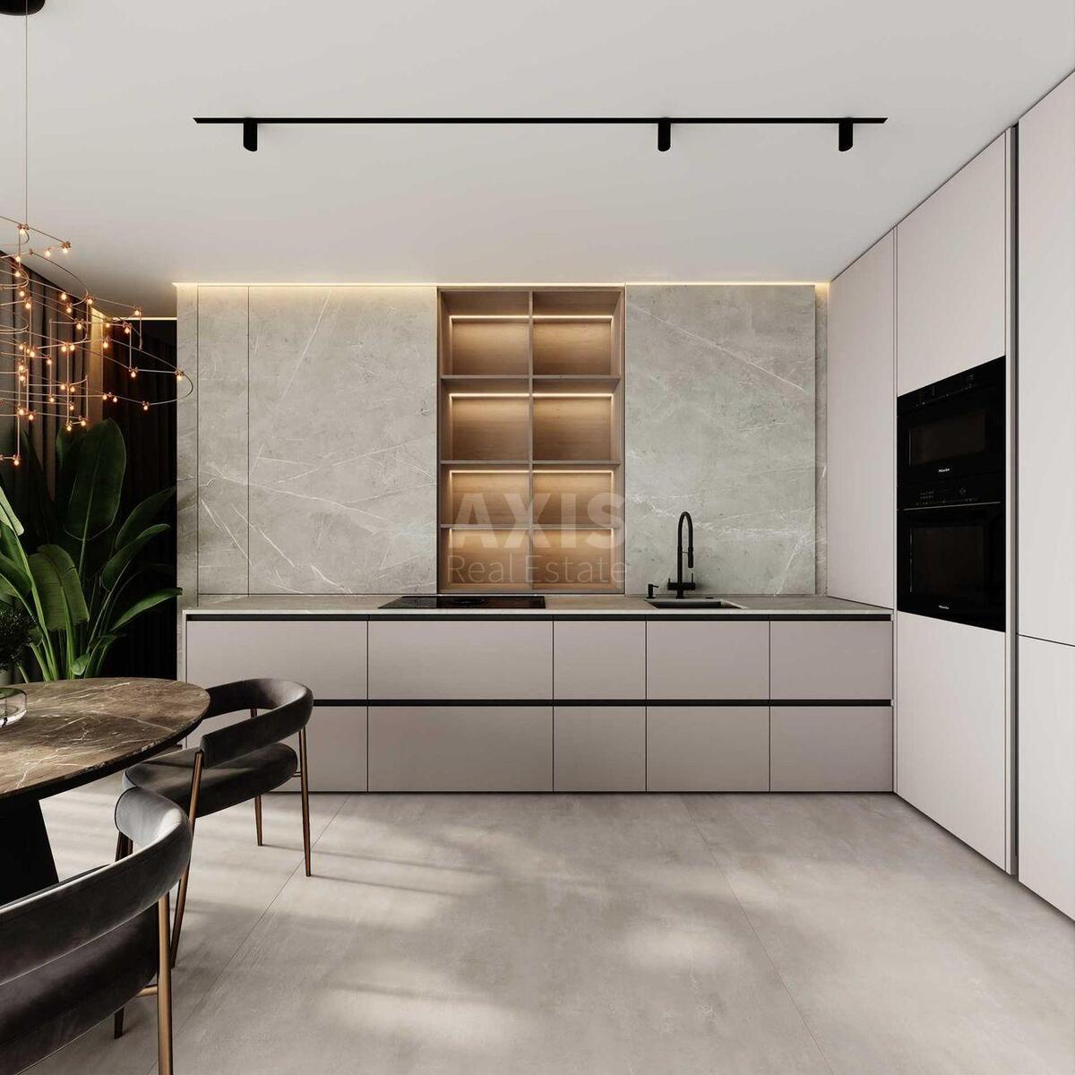 3k apartment vul. Dragomyrova Myhajla 17Б7