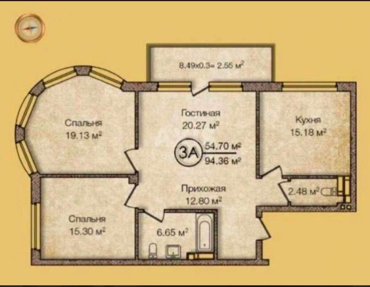 2k apartment vul. Mykhayla Boychuka 176104410
