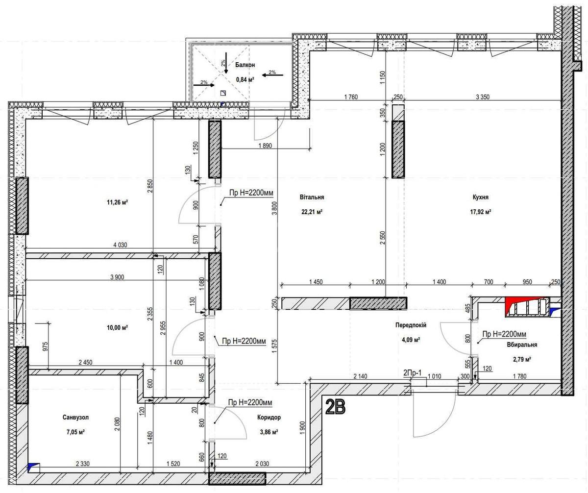 2k apartment pr-t Peremogy 72405946