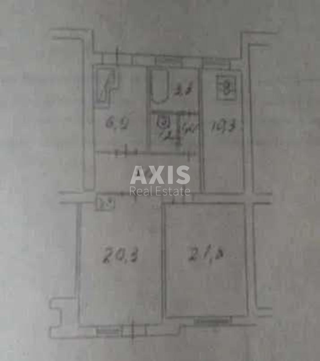 3k apartment vul. Parkovo-Syrec'ka 30/15