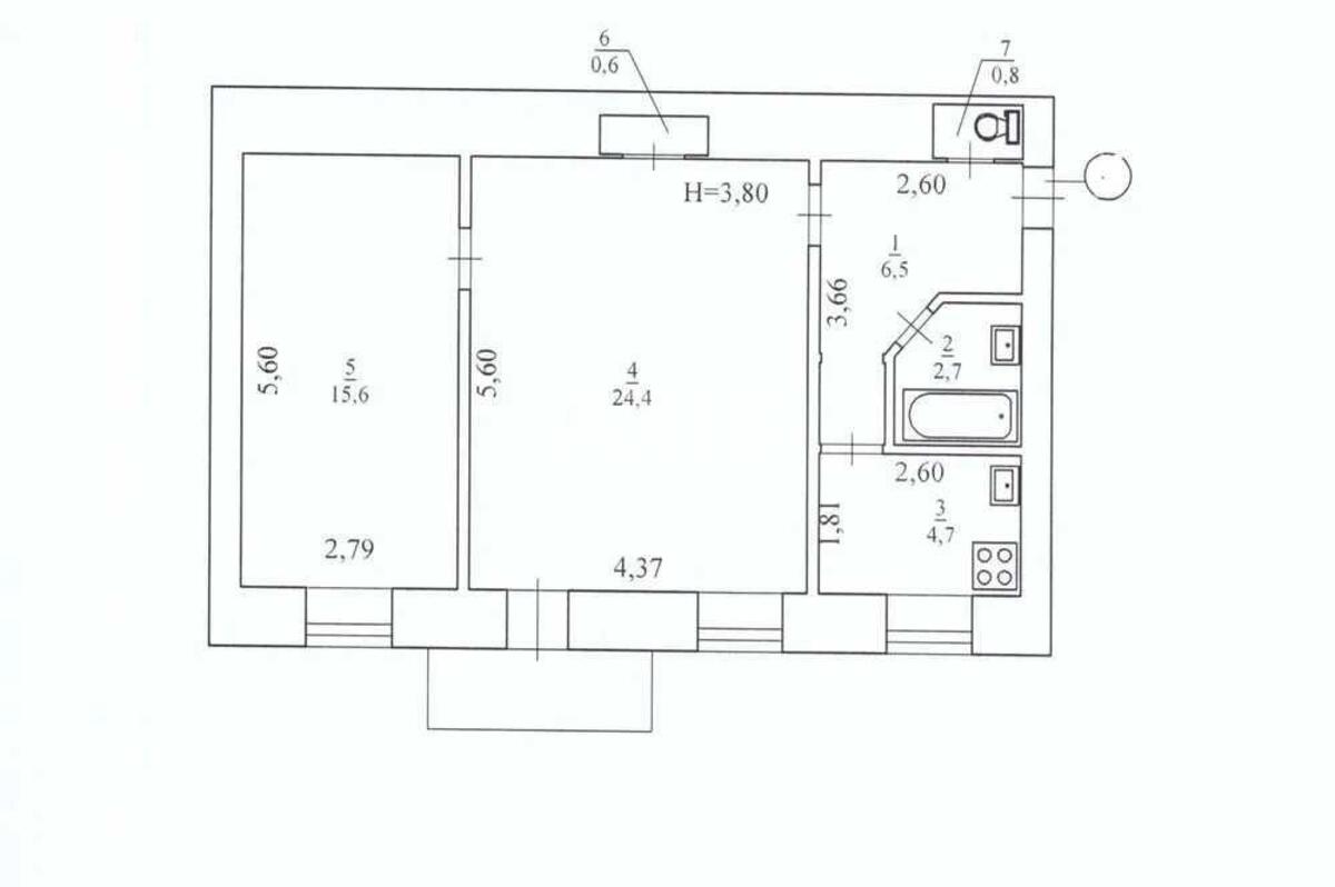 2k apartment vul. Fedorova Ivana 106350415