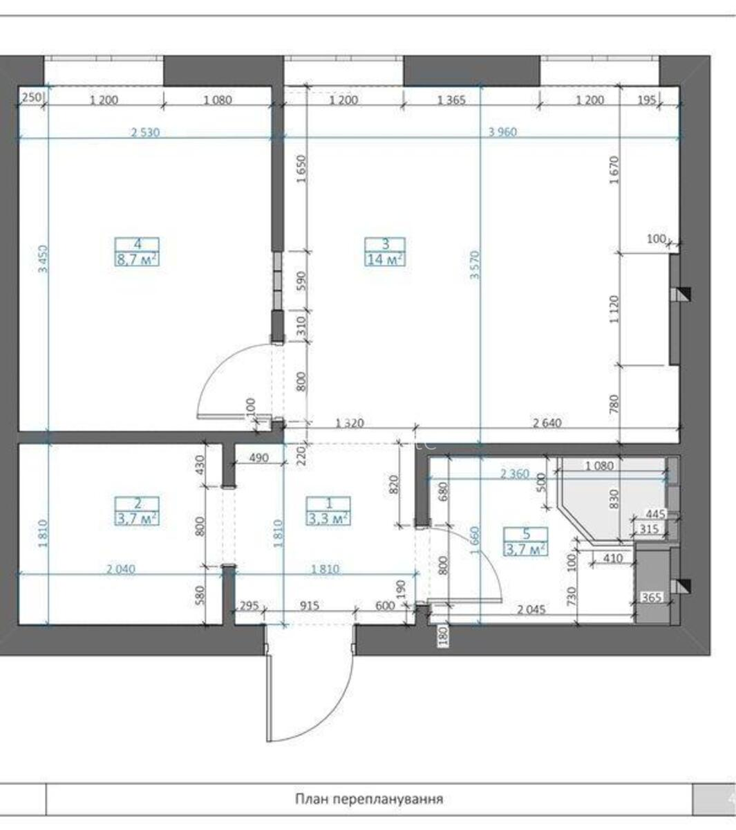 1k apartment vul. Sadova 32-a 14