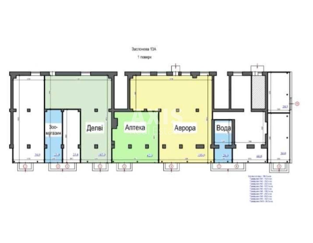 Trade object vul. Hennadiya Afanasyeva 13, 67m2607812