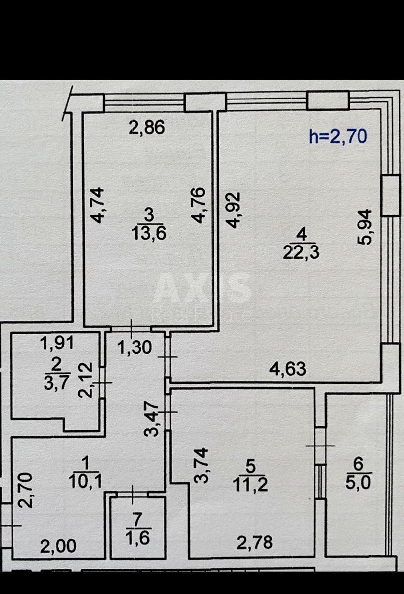 2k apartment vul. Berezhans'ka 156364012