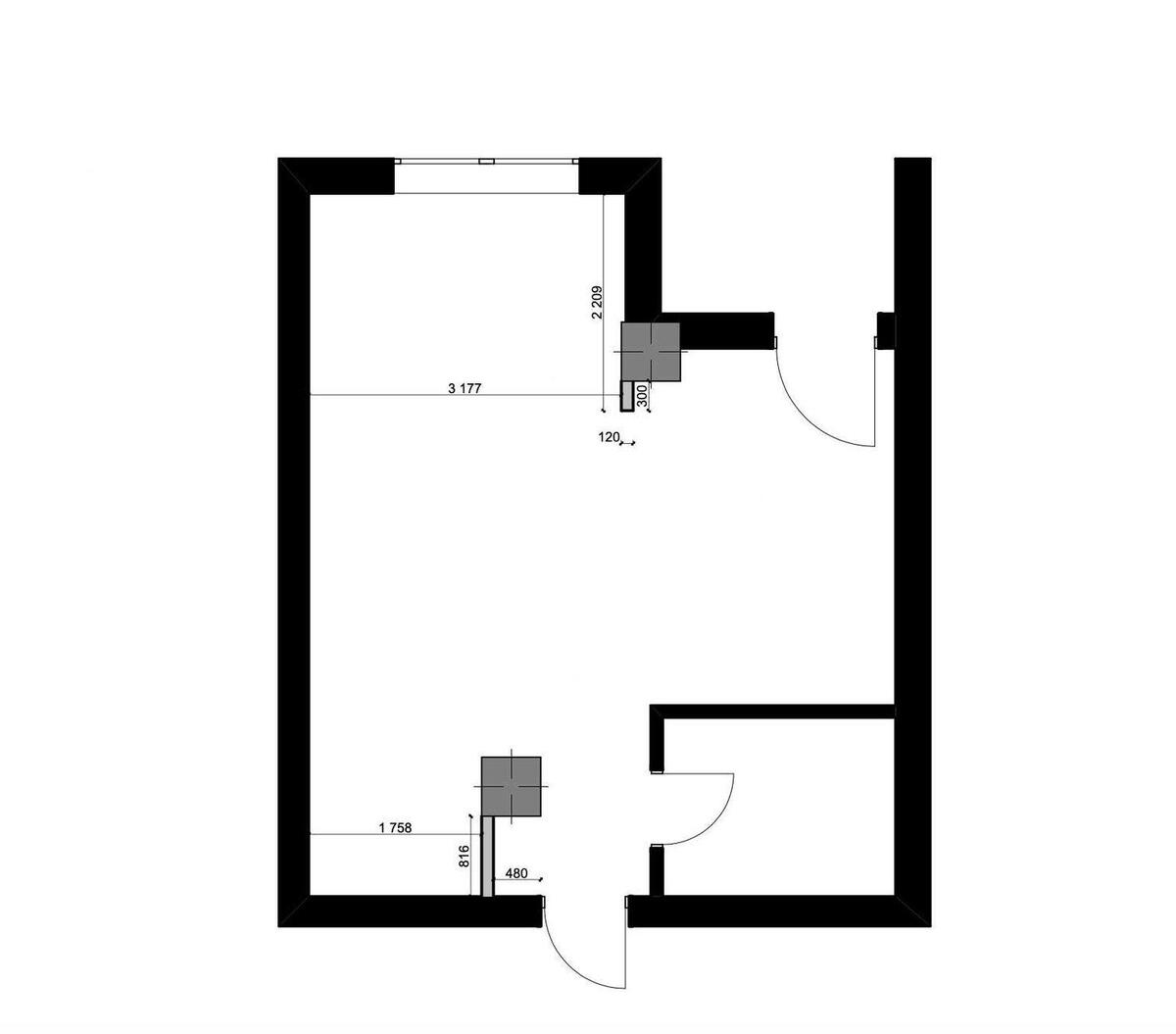 1k apartment pr-t Peremogy 679