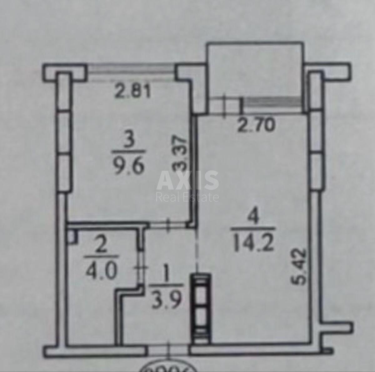 1k apartment vul. Stusa Vasylja 356111114