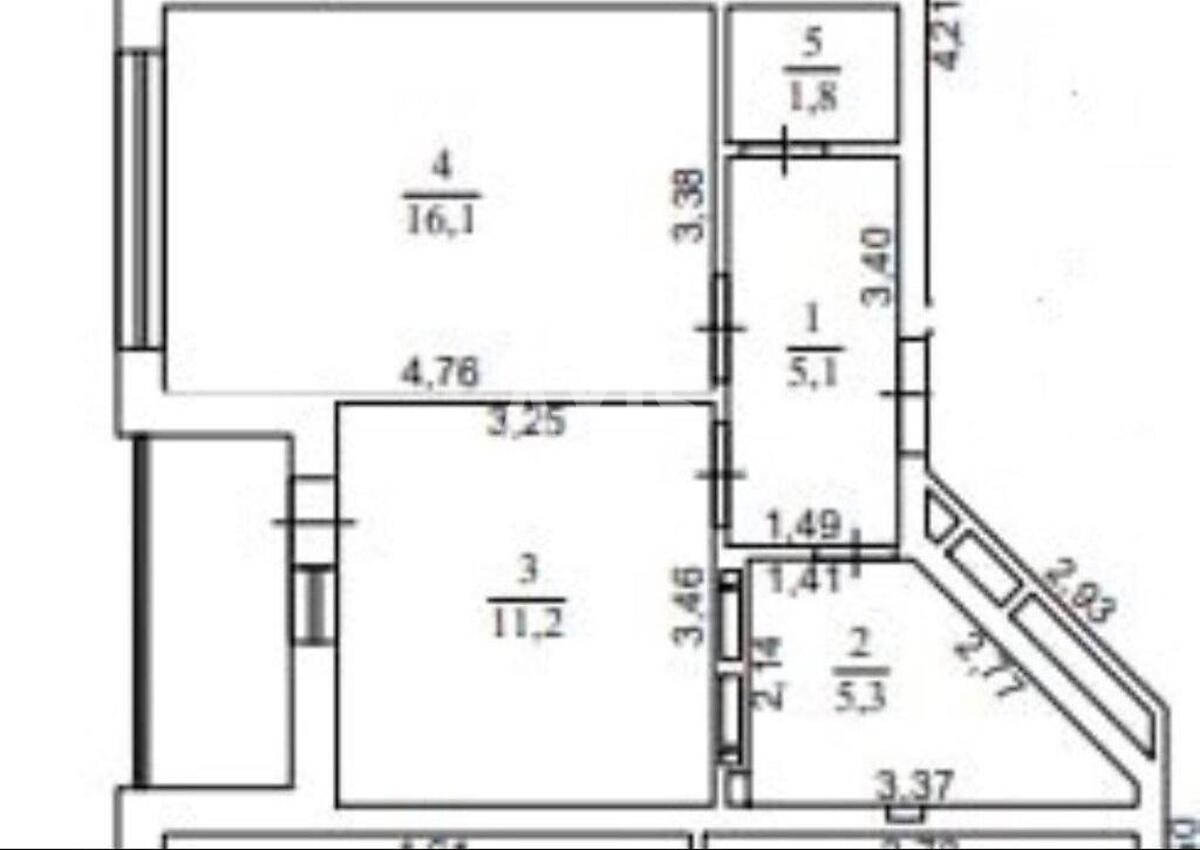 1k apartment vul. Zhyvopysna 314