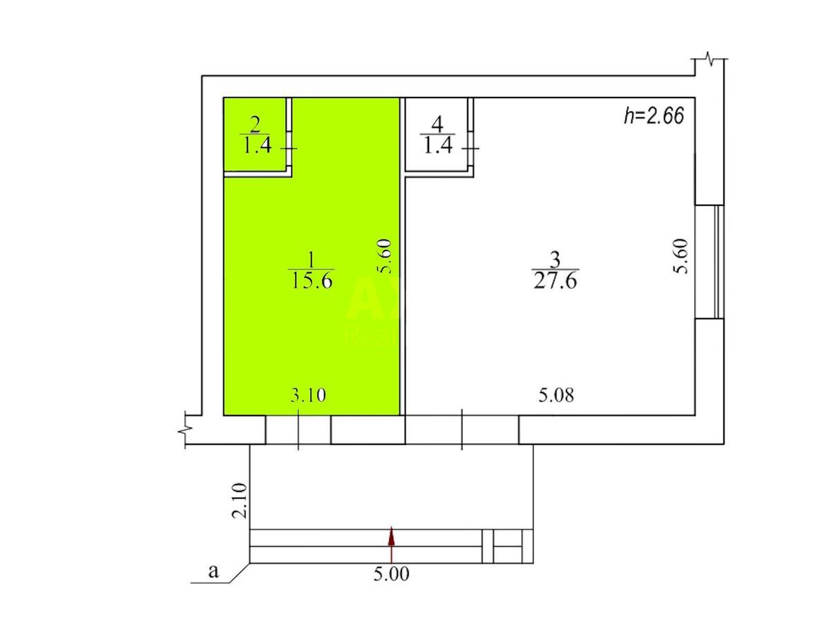 Trade object vul. Mukachivs'ka 4/7, 17m2625022