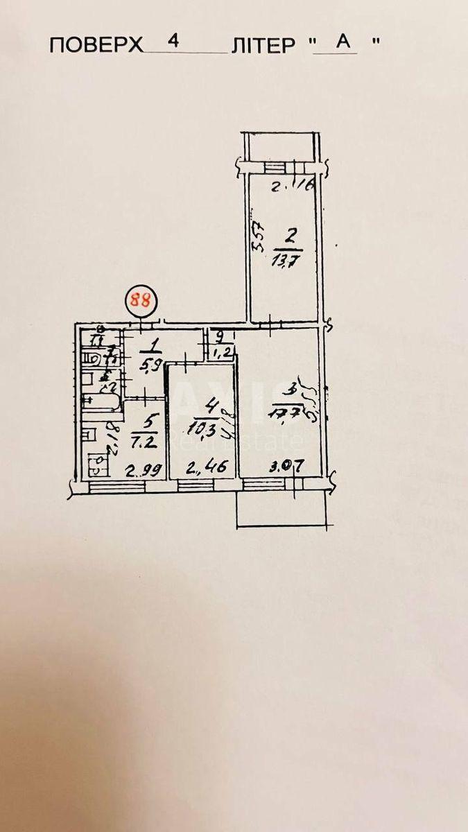 3k apartment vul. Poljarna 710