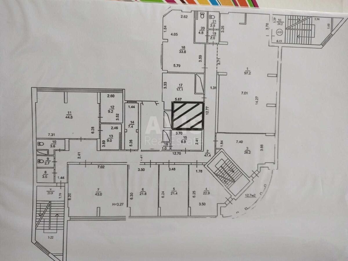 Office vul. Myshugy Oleksandra 2А, 443m2607202