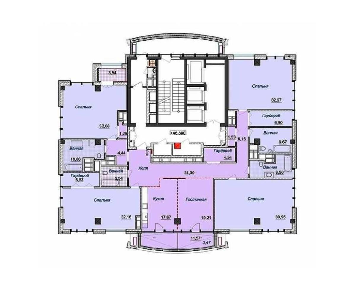 5k apartment vul. Saperne Pole 32