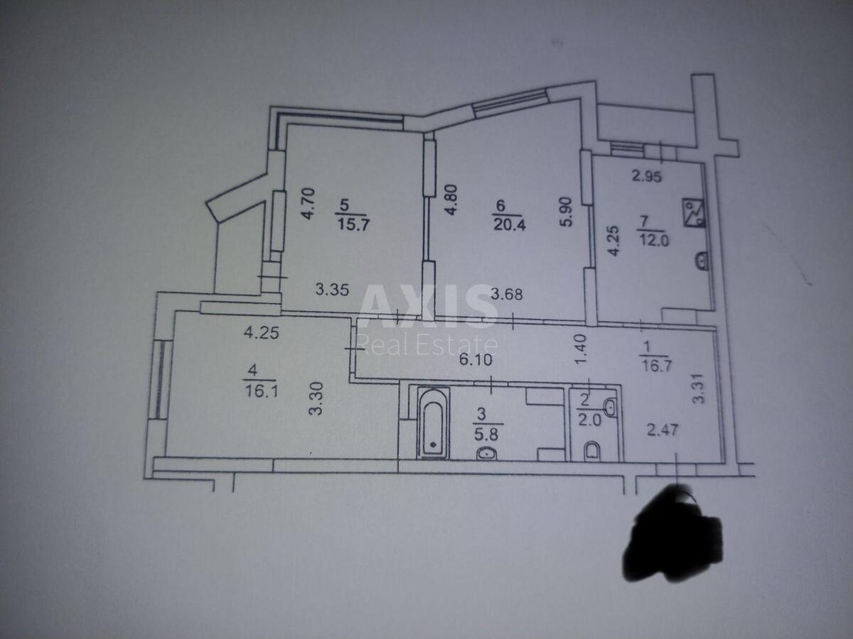 3k apartment pr-t Obolons'kyj 1611374