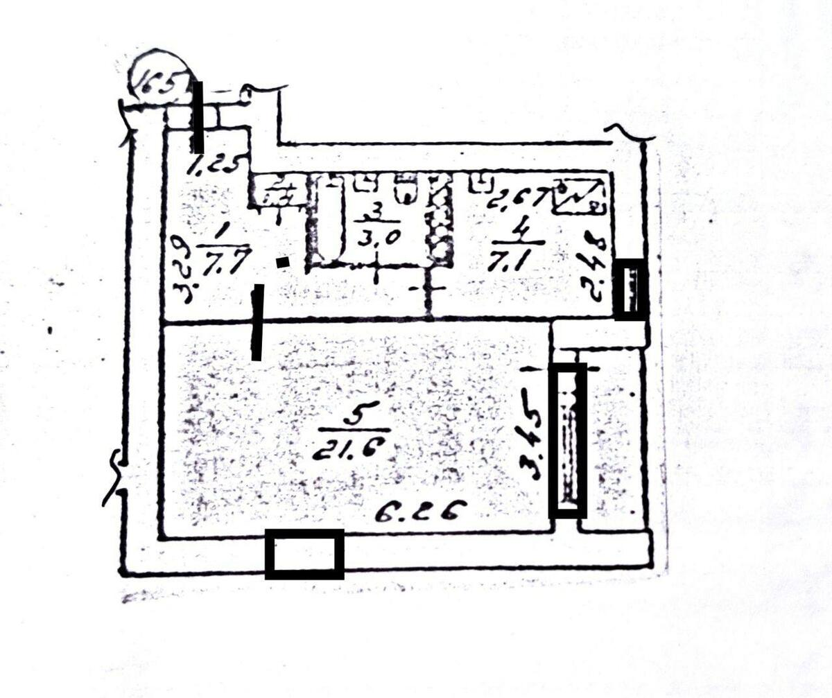 1k apartment vul. Lunachars'kogo 75565811