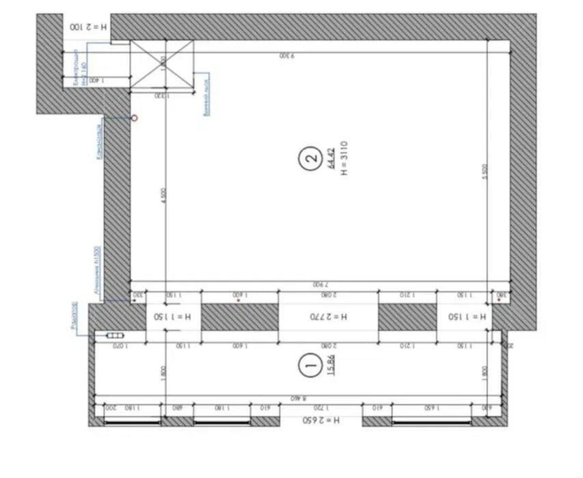 Trade object vul. Kudri Ivana 10, 65m26