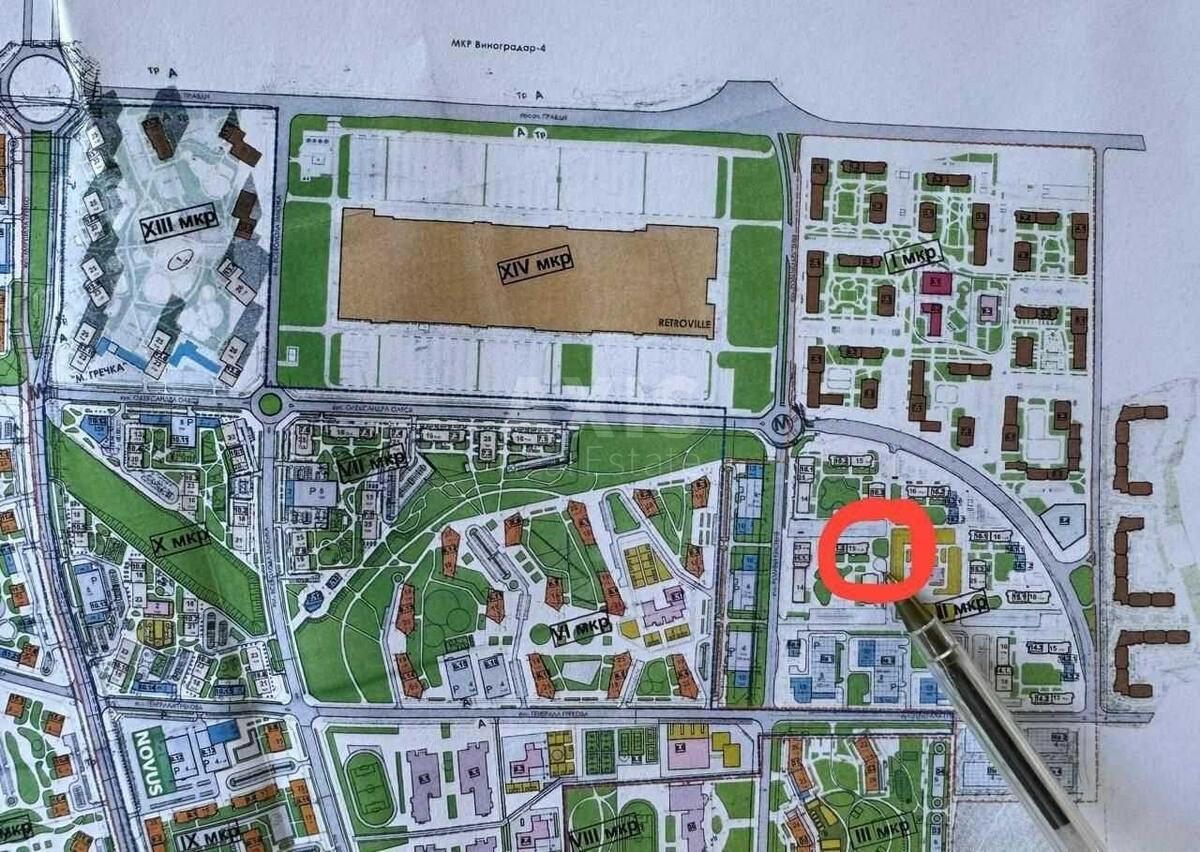 Объект торговли ул. Семьи Кристеров 14В, 74м22
