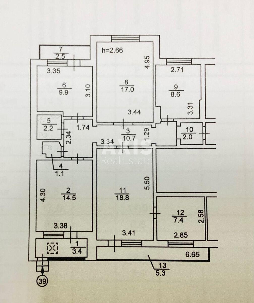 Trade object pr-t Obolons'kyj 9А, 106m25989412
