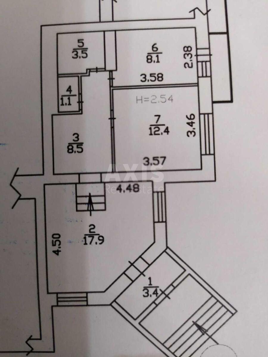 Trade object vul. Sosnyc'ka 21, 55m2616947