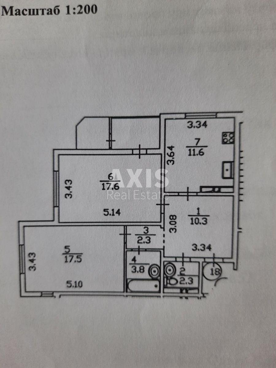 2k apartment prov. Feodosijs'kyj 14А9
