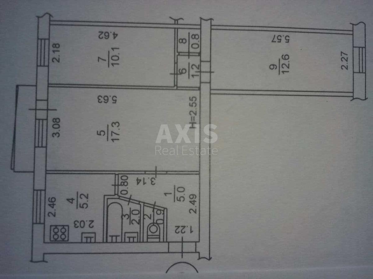 3к квартира бул. Верховного Совета 31А9
