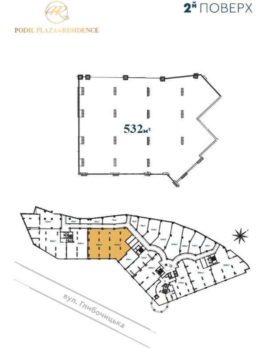 Service object vul. Glybochyc'ka 73, 532m21