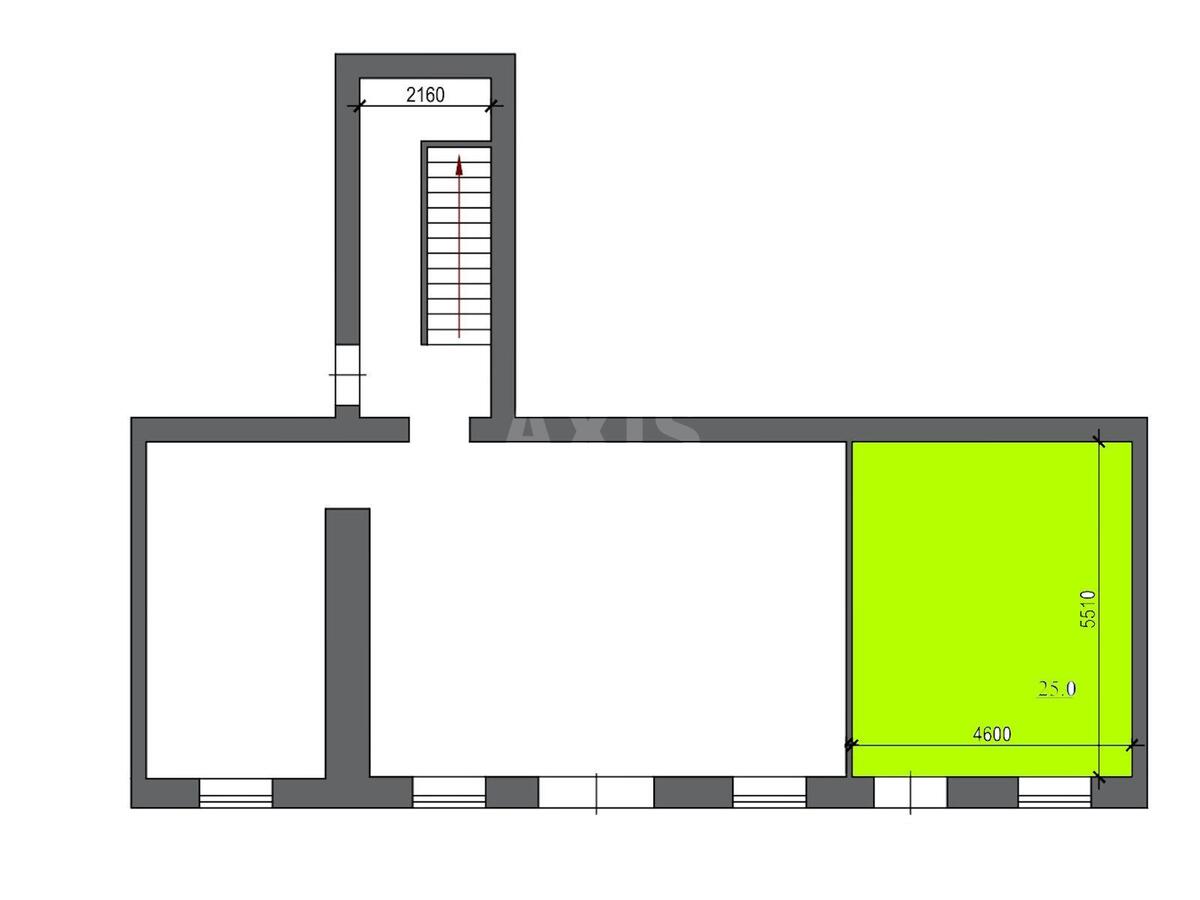Trade object vul. Kudri Ivana 28/25, 25m2625032