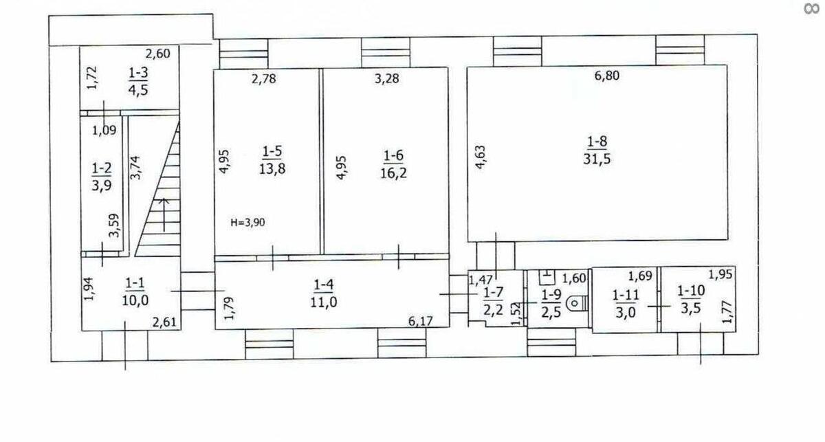 Office vul. Zhyljans'ka 97, 360m25726910