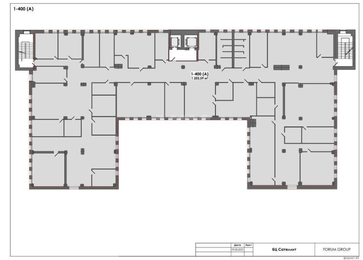 Office vul. Geroi'v Kosmosu 4, 1203m2629668