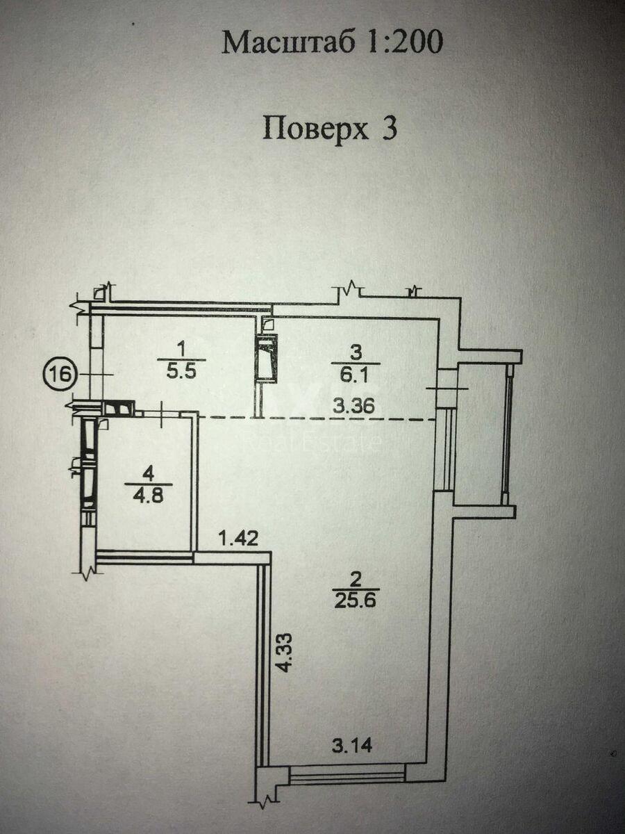 1к квартира ул. Драгоманова 105825913