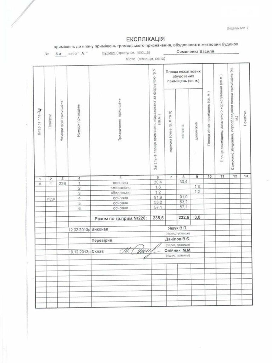 Объект торговли ул. Симоненко Василия 5А, 235м2626293