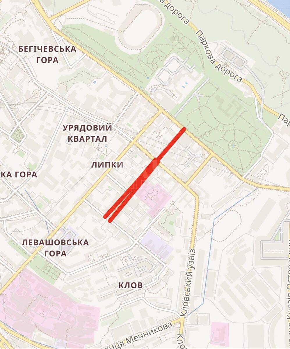 Service object vul. Lyps'ka 17, 1500m21