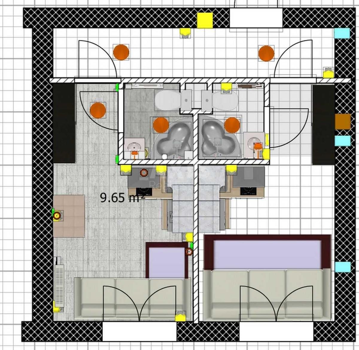 2k apartment vul. Skoropads'kogo Pavla 518