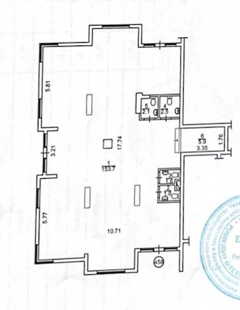 Trade object vul. Myhajla Maksymovycha 24, 172m2573779