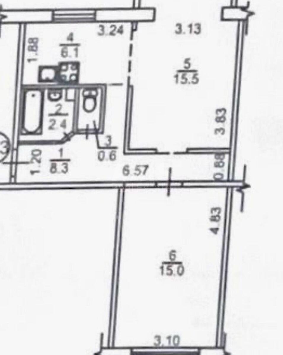 2k apartment vul. Danyla Shherbakivs'kogo 496226010