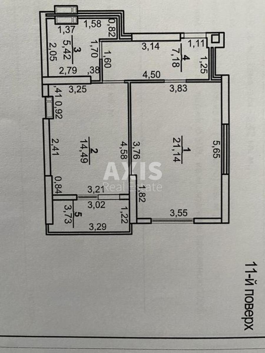 1k apartment vul. Strokacha Tymofija 95