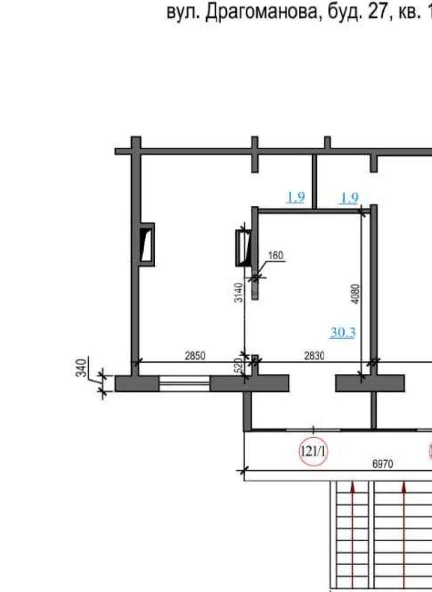 Trade object vul. Dragomanova 27, 32m21