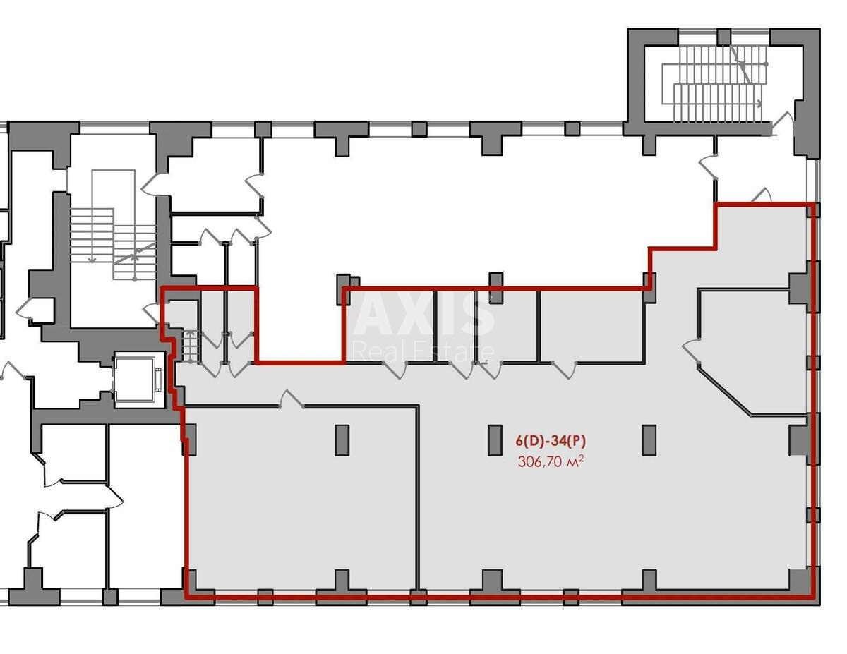 Office vul. Pymonenka Mykoly 13, 344m2544658