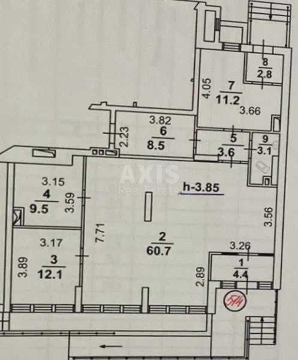 Trade object vul. Sikors'kogo Igorja Aviakonstruktora 1, 115m26390616