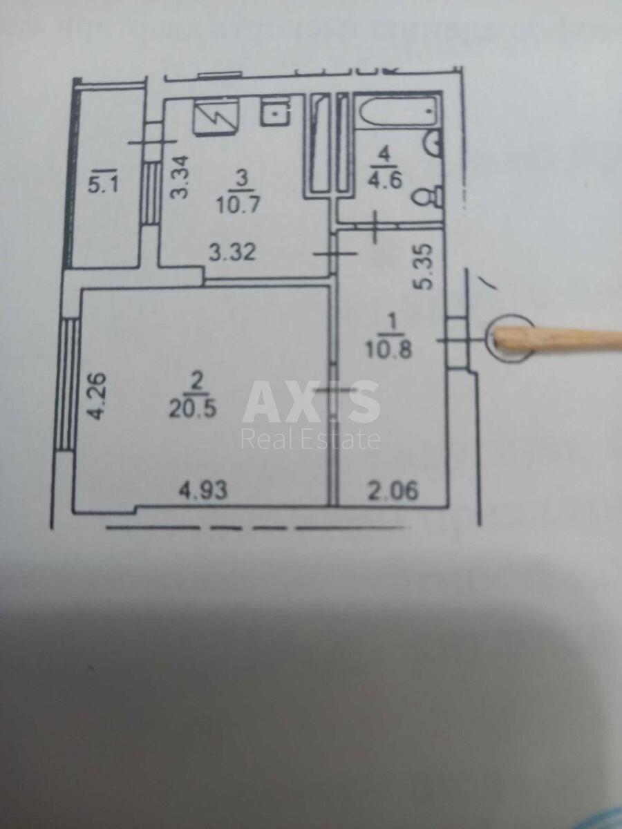 1k apartment vul. Gryshka Myhajla 98