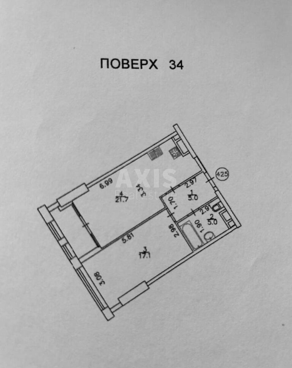 1k apartment pr-t Peremogy 11Б5