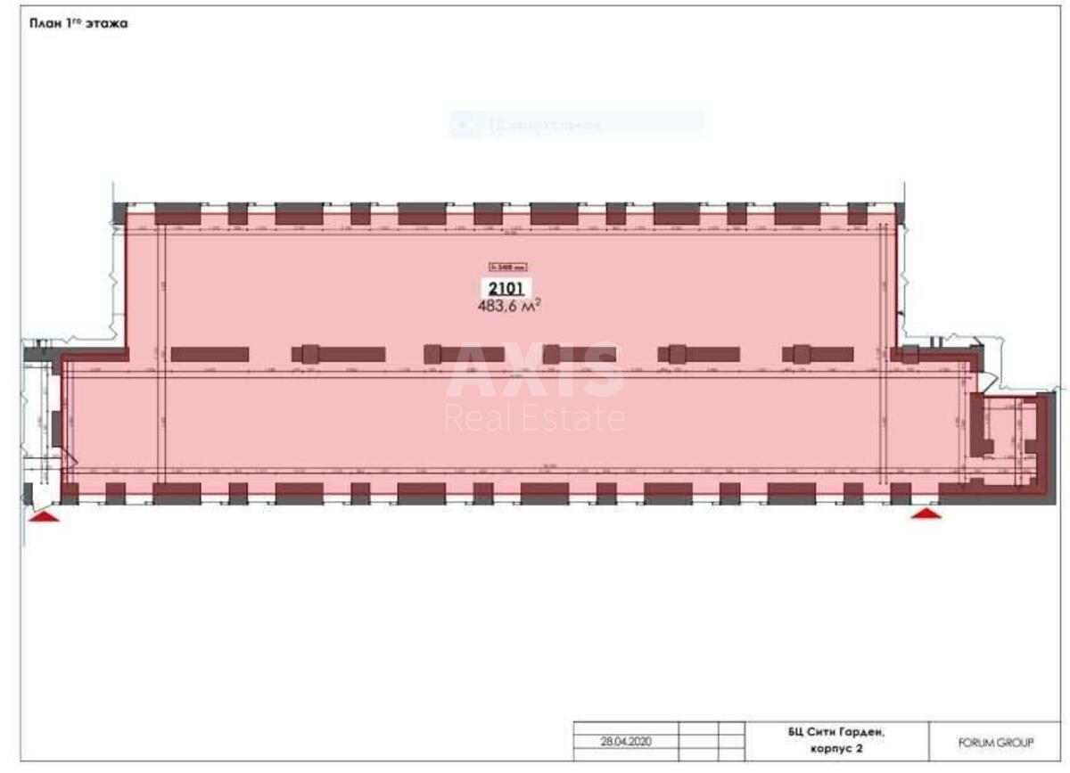 Office vul. Amurs'ka 6, 483m2588903