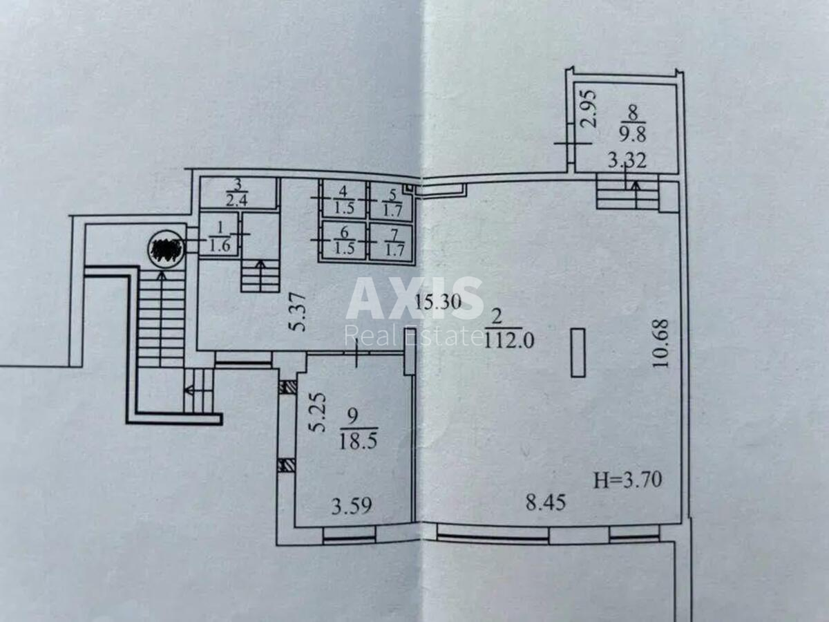 Office vul. Instytuts'ka 18А, 151m2551396