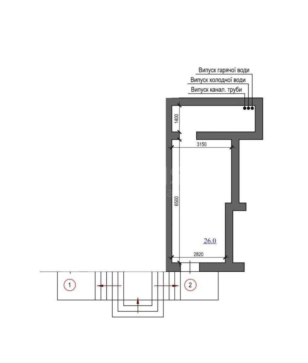 Объект торговли ул. Юрковская 17, 27м2603830