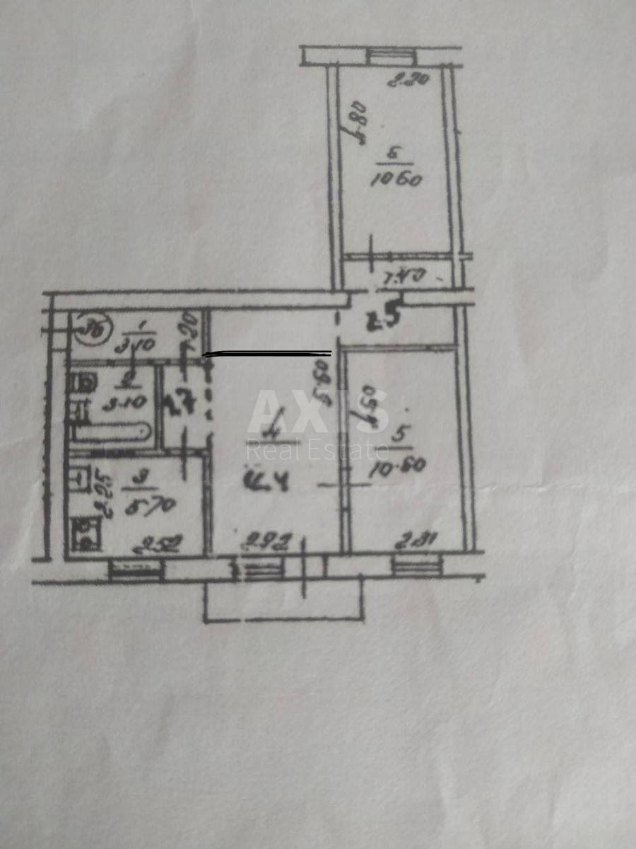 3к квартира бул. Дружбы Народов 17А5
