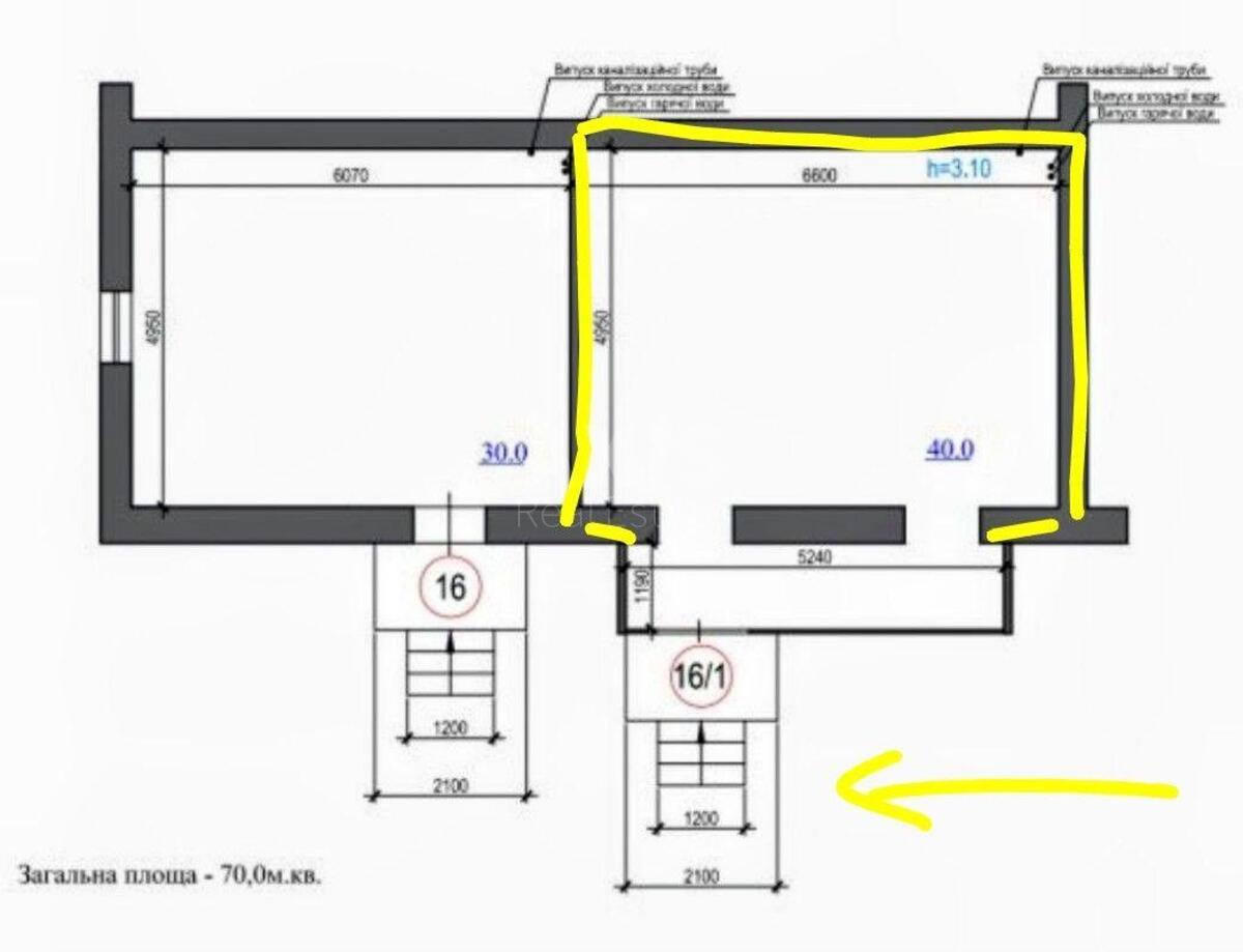 Trade object vul. Zvirynec'ka 63, 40m2603841