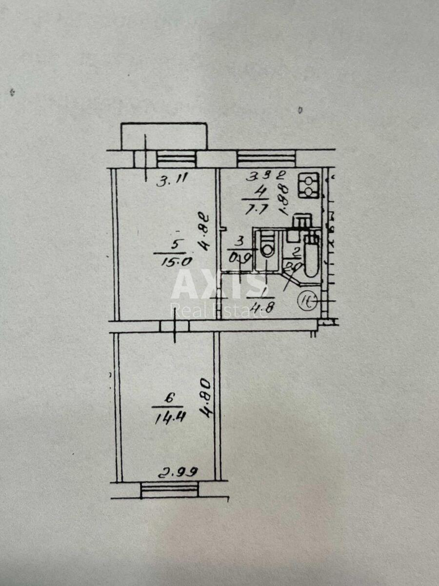 2к квартира ул. Пражская 86