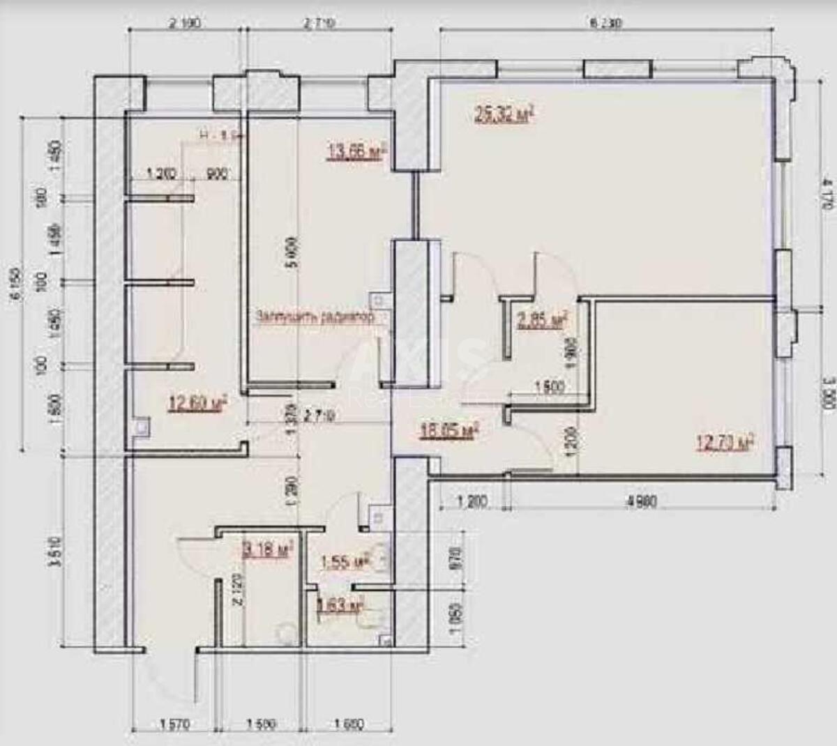 Office vul. Glybochyc'ka 17, 95m210