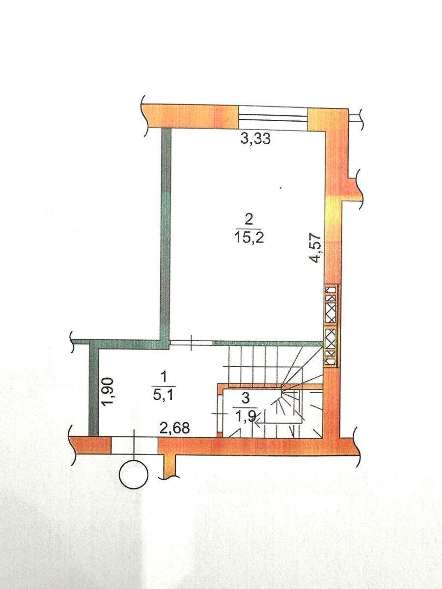 2k apartment vul. Metrologichna 5210