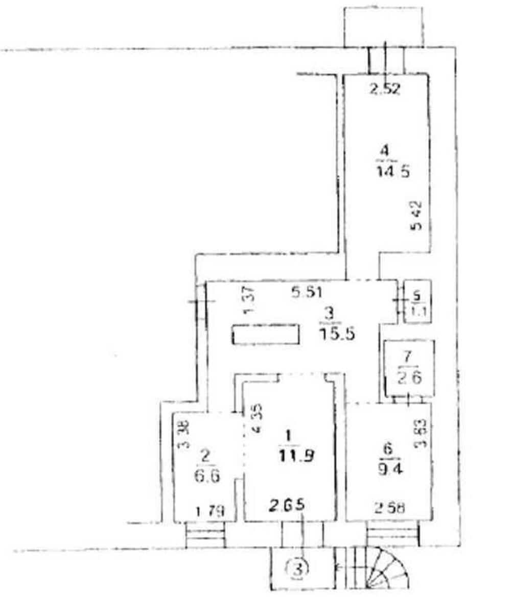Trade object vul. Hmel'nyc'kogo Bogdana 50, 61m2625381