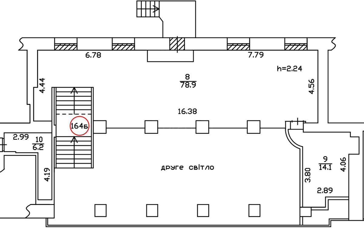 Trade object pr-t Berestejskij 18, 60m2622847